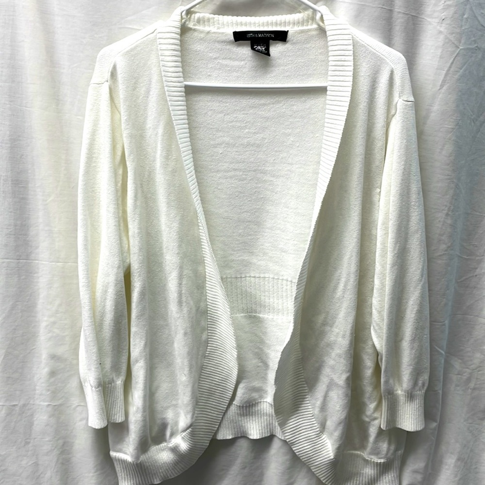 88th & Madison open front Cardigan sweater ladies sz 3x